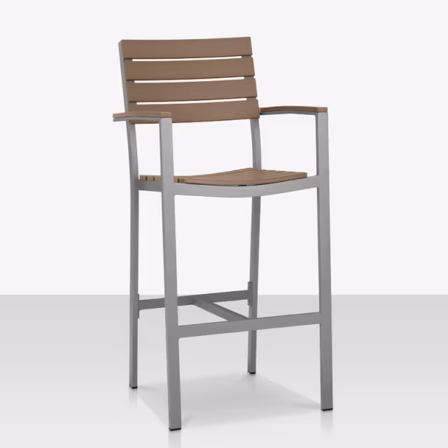 DecoScape Vienna Stacking Aluminum Bar Armchair