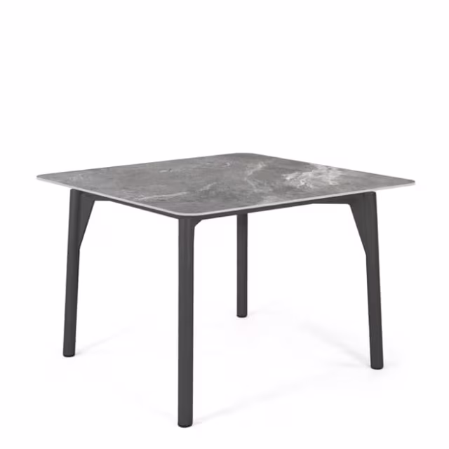 Skyline Design Boston/Rodona 39" Aluminum Square Dining Table