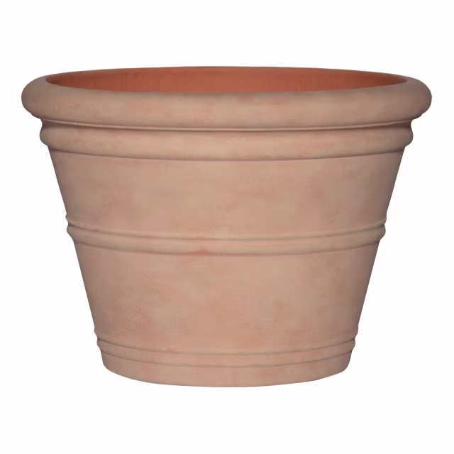 Pottery Pots Treasure Kyra 24" Round Ficonstone Planter Pot