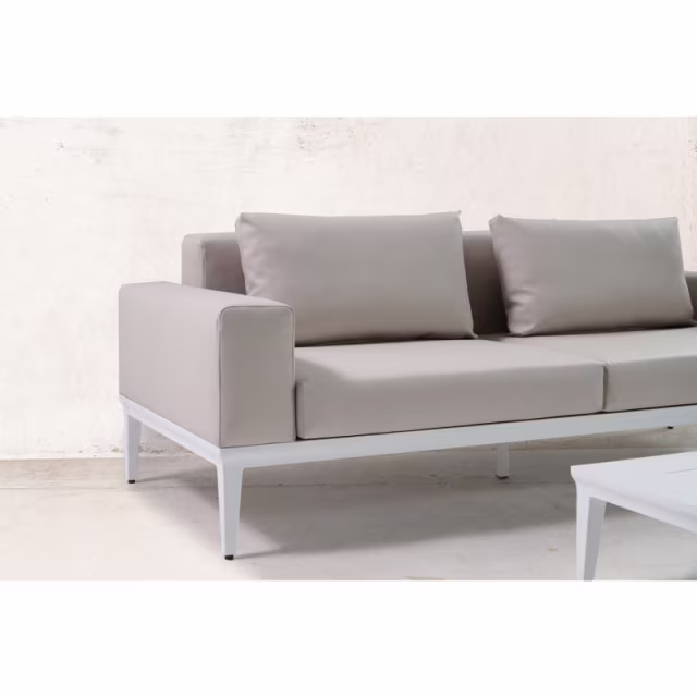 Ratana Alassio Upholstered Right Arm Love Seat Outdoor Sectional Unit