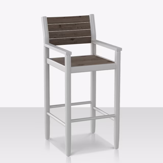 DecoScape Danish Slatted Bar Armchair