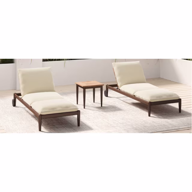 DecoScape Danish Slatted Chaise
