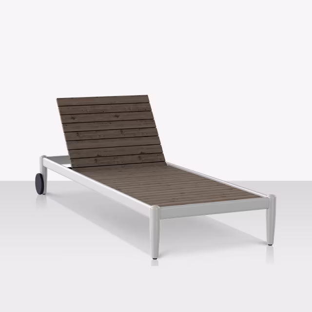 DecoScape Danish Slatted Chaise