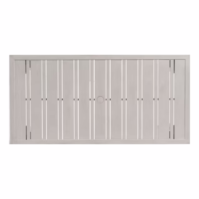 Ratana Limo 60" Aluminum Rectangular Counter Table