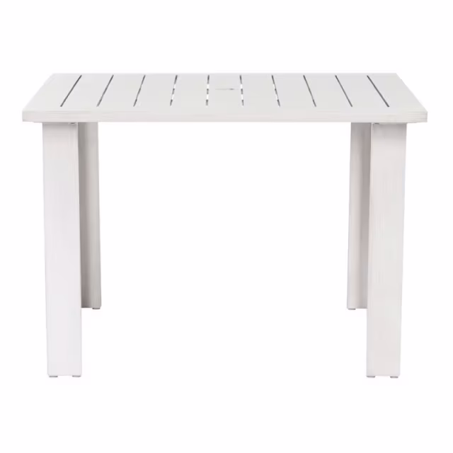 Ratana Limo 43" Aluminum Square Dining Table