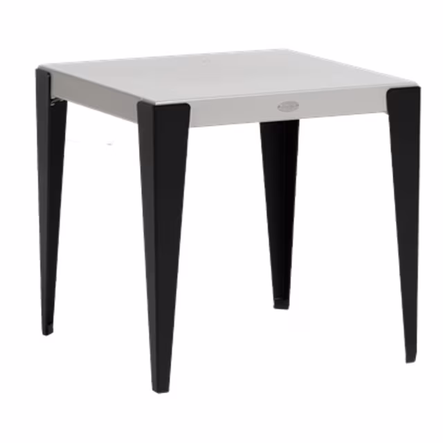 Ratana Genval 22" Aluminum Square End Table