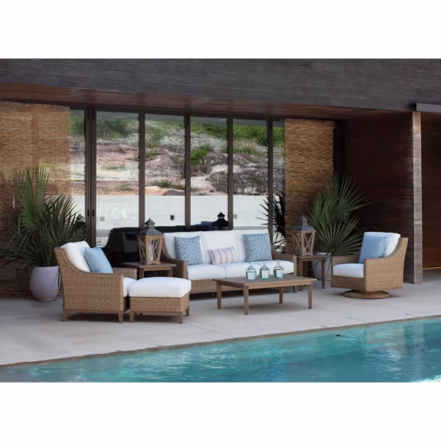 Lane Venture Hemingway Loggia Wicker Sofa