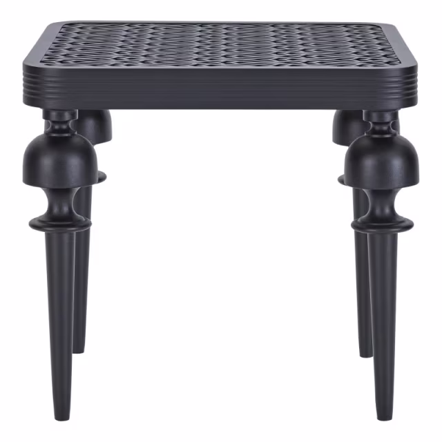 Lane Venture Hemingway Islands 24" Cast Aluminum Square End Table