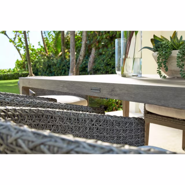 Lane Venture Lenox Hill 44" Aluminum Square Dining Table