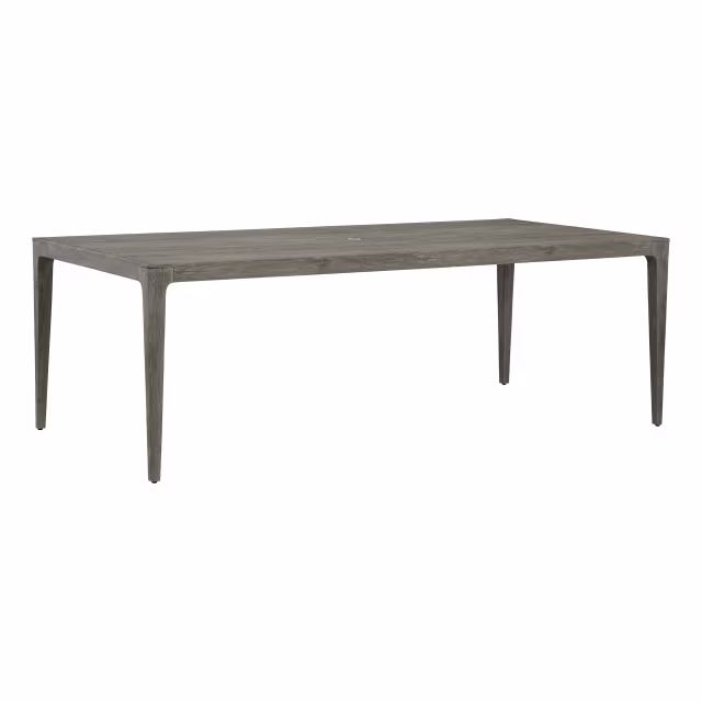 Lane Venture Lenox Hill 88" Aluminum Rectangular Dining Table