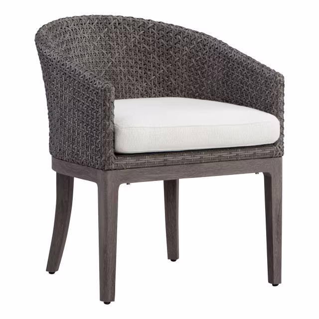 Lane Venture Lenox Hill Wicker Dining Armchair