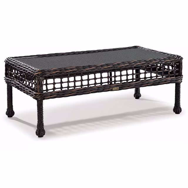 Lane Venture Moraya Bay 48" Woven Rectangular Cocktail Table
