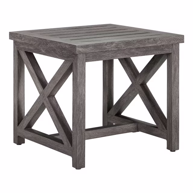 Lane Venture Mystic Harbor 24" Aluminum Square End Table