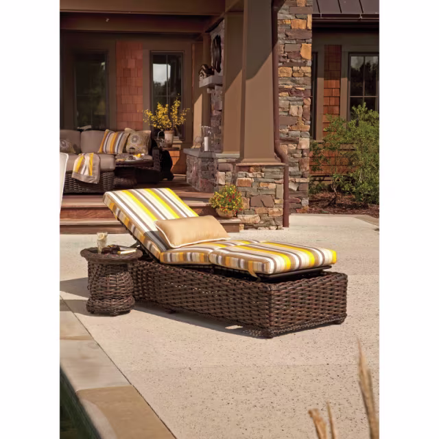 Lane Venture South Hampton Woven Adjustable Chaise Lounge