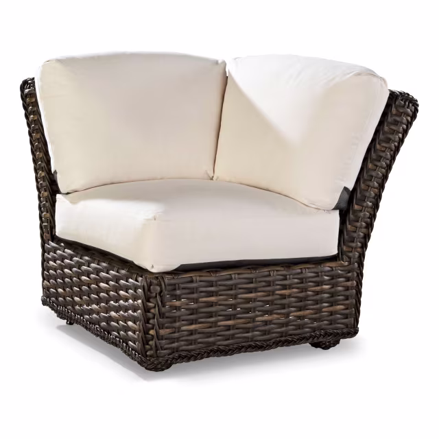 Lane Venture South Hampton Woven Corner Chair Outdoor Sectional Unit