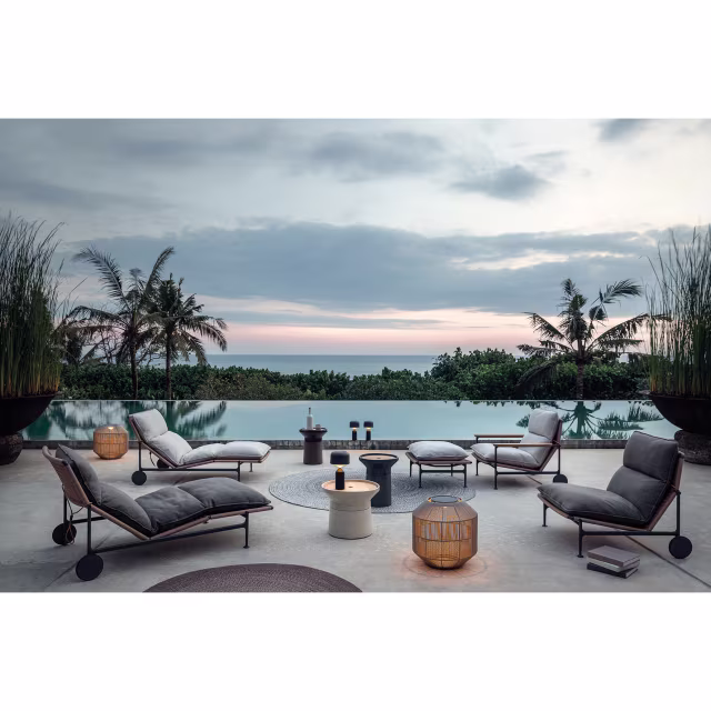 Gloster Zenith 7-Piece Outdoor Sectional Set