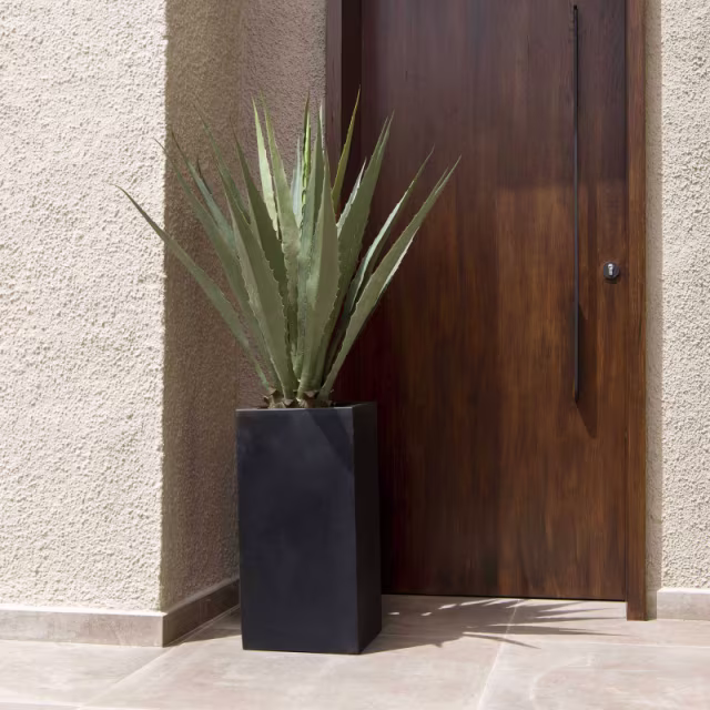 Pottery Pots 41" Faux Agave Plant