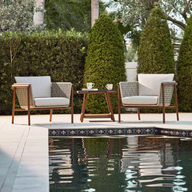 Jensen Outdoor Forte 3-Piece Outdoor Lounging Set