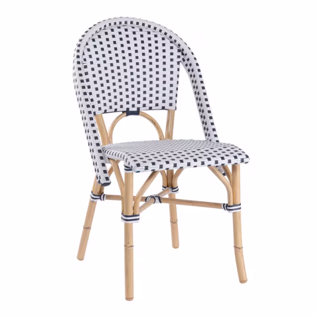 Kingsley Bate Café 3-Piece Square Bistro Patio Dining Set