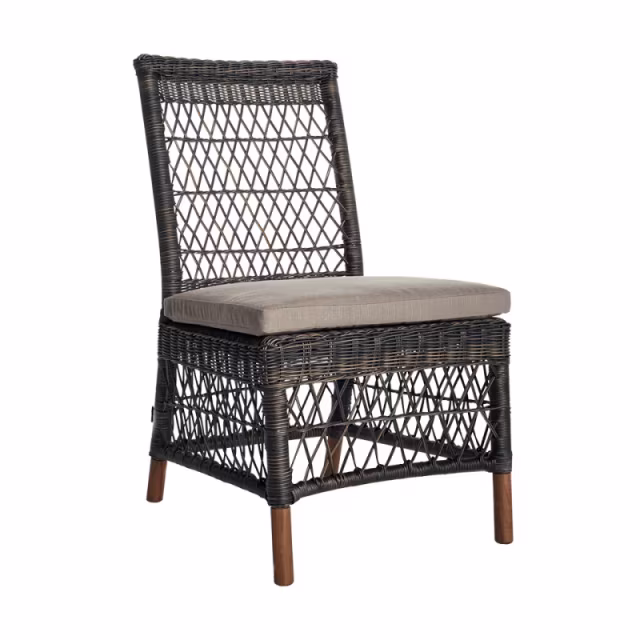 Jensen Outdoor Vintage Dining Side Chair Replacement Cushion