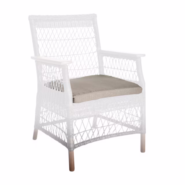 Jensen Outdoor Vintage Dining Armchair Replacement Cushion