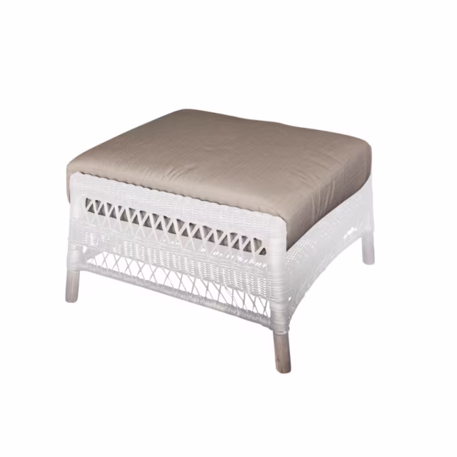 Jensen Outdoor Vintage Ottoman Replacement Cushion