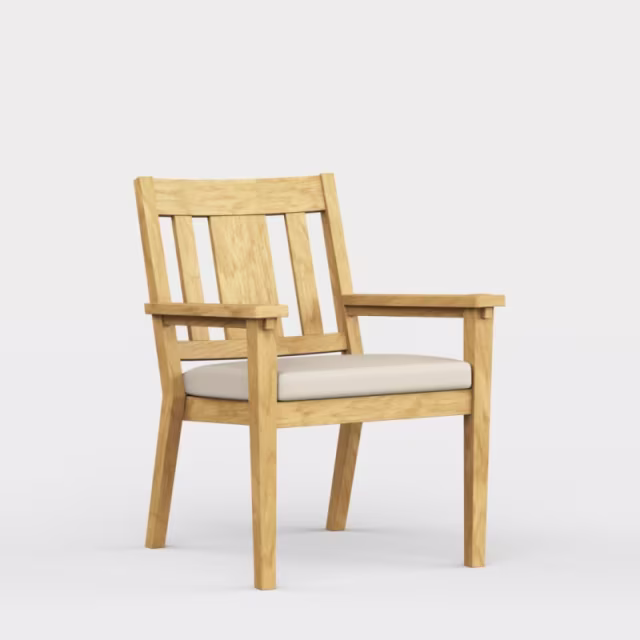 Jensen Outdoor Savannah Dining Armchair Replacement Cushion