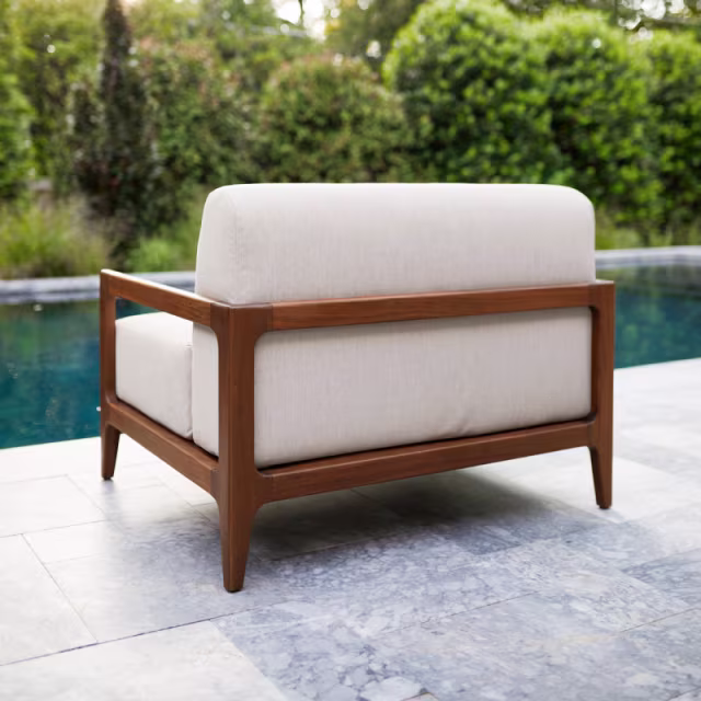 Jensen Outdoor Mix Lounge Chair Replacement Cushion