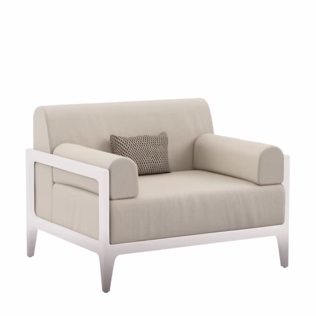 Jensen Outdoor Mix Lounge Chair Replacement Cushion