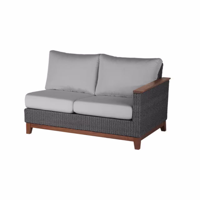 Jensen Outdoor Coral Left Arm Love Seat Sectional Unit Replacement Cushion