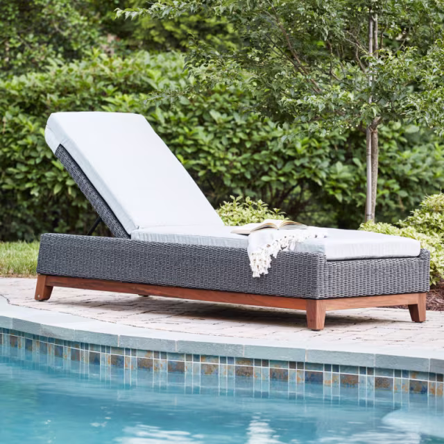 Jensen Outdoor Coral Chaise Lounge Replacement Cushion