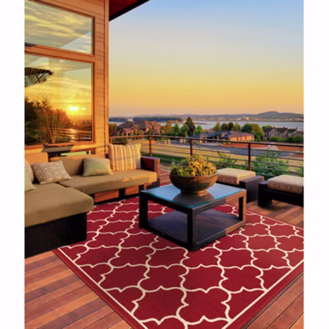 Oriental Weavers Meridian - 1295R Indoor/Outdoor Rug