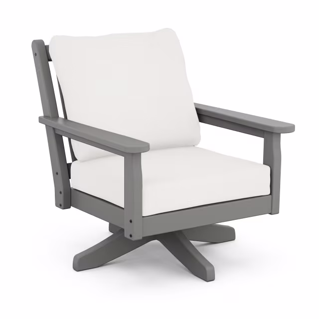 Polywood Chippendale Deep Seating Swivel Chair