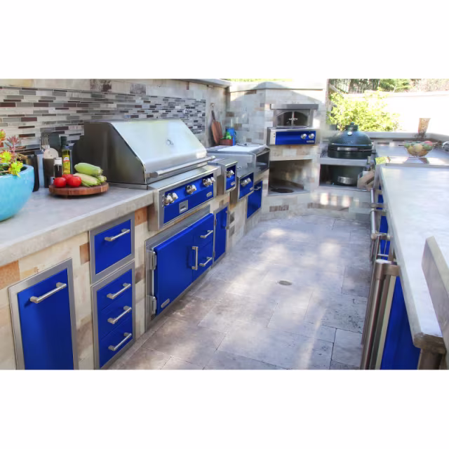 Alfresco Grills 42" Double Access Doors Outdoor Kitchen Cabinet
