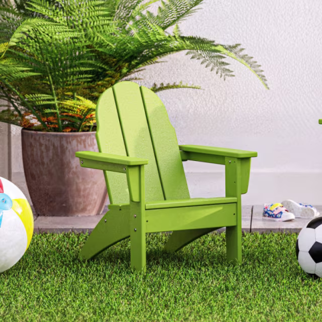 Polywood Vineyard Kids Adirondack Chair