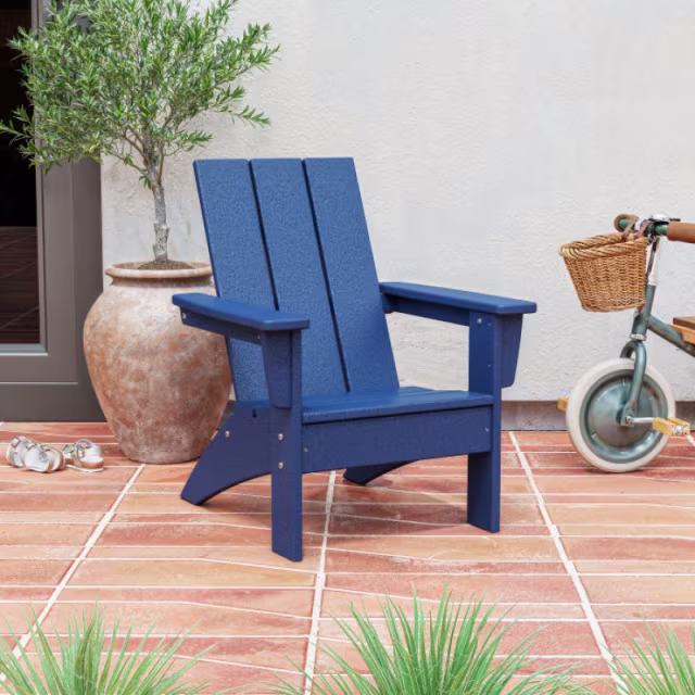 Polywood Modern Kids Adirondack Chair