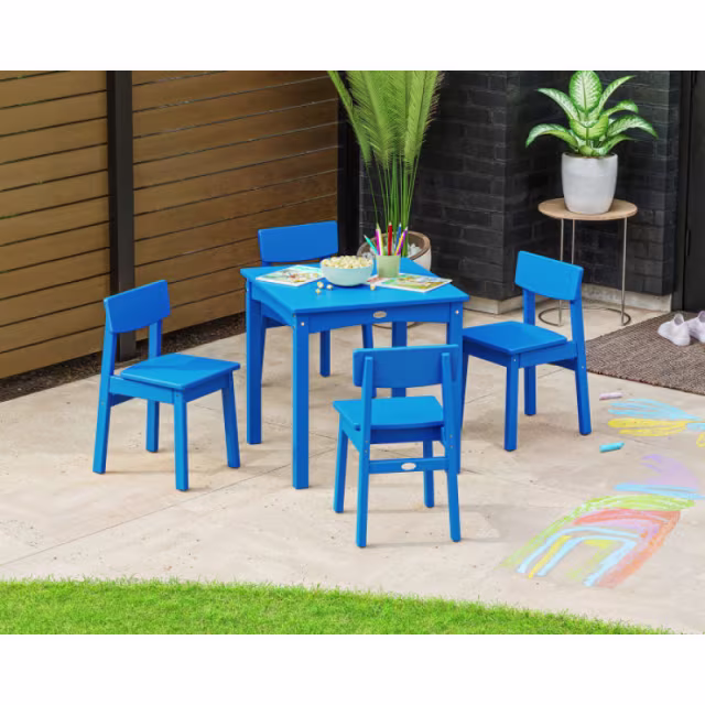 Polywood Kids 24” Square Dining Table