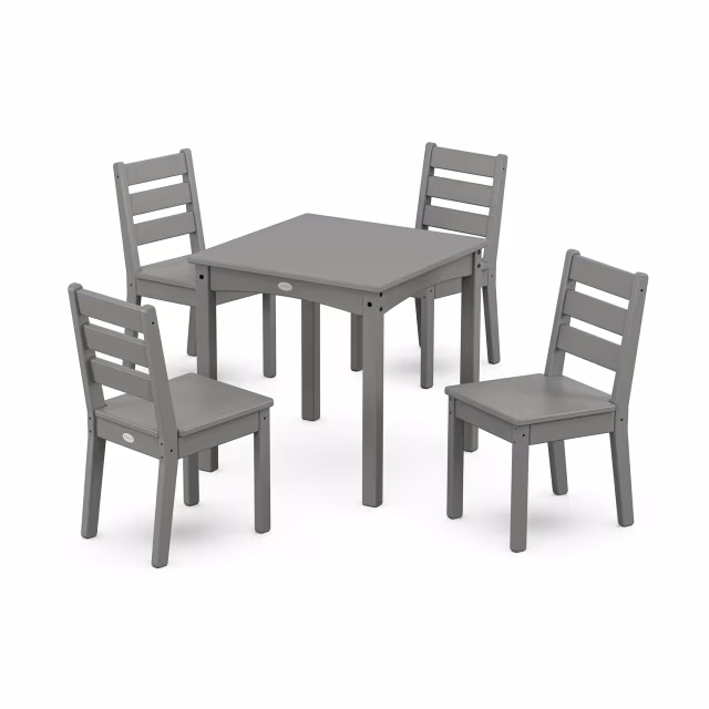 Polywood Lakeside Kids 5-Piece Dining Set