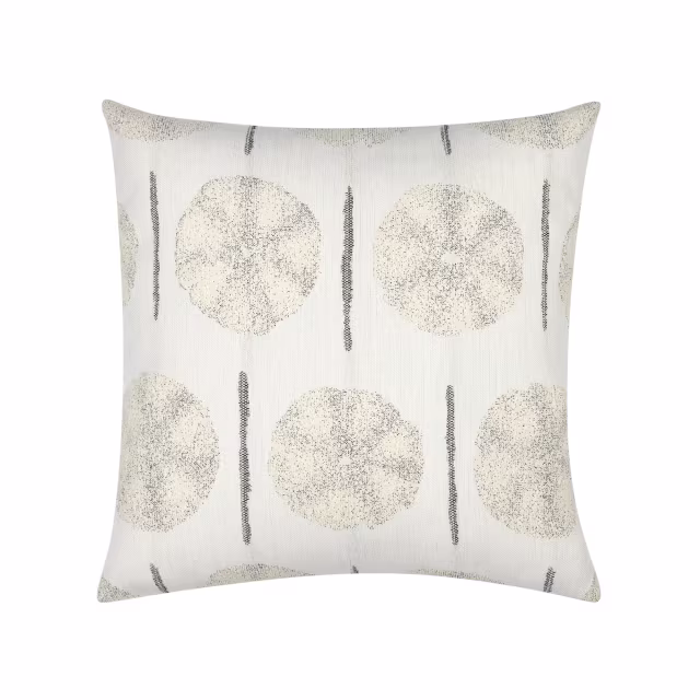 Elaine Smith 20" x 20" Solstice Sand Sunbrella Outdoor Pillow