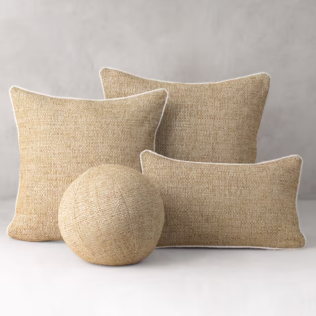 Elaine Smith 20" x 20" Golden Hour, Corded Sunbrella Outdoor Pillow