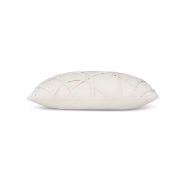 Elaine Smith 20" x 12" Illusion Ivory Sunbrella Outdoor Pillow