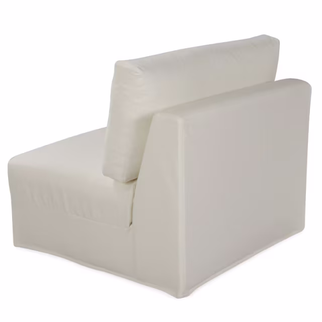 Lee Industries Bermuda Slipcovered Armless Outdoor Sectional Unit