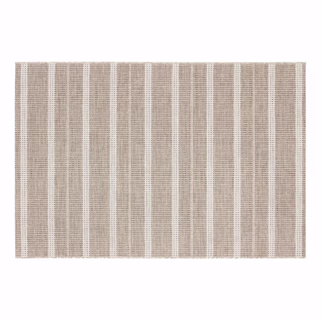 Treasure Garden Sand Dune Textured Beige Indoor/Outdoor Rug
