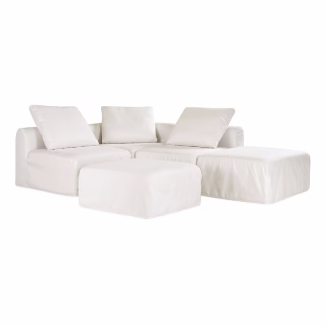 Lee Industries Bodega Bay Slipcovered Ottoman