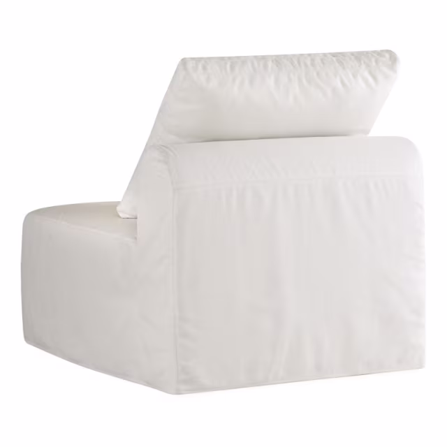 Lee Industries Bodega Bay Slipcovered Armless Outdoor Sectional Unit