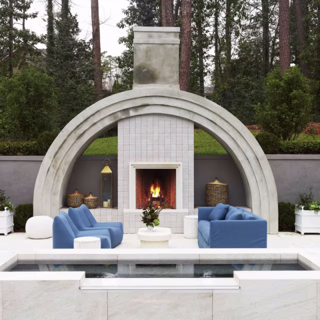 Lee Industries Havana Slipcovered Extra Long Outdoor Sofa