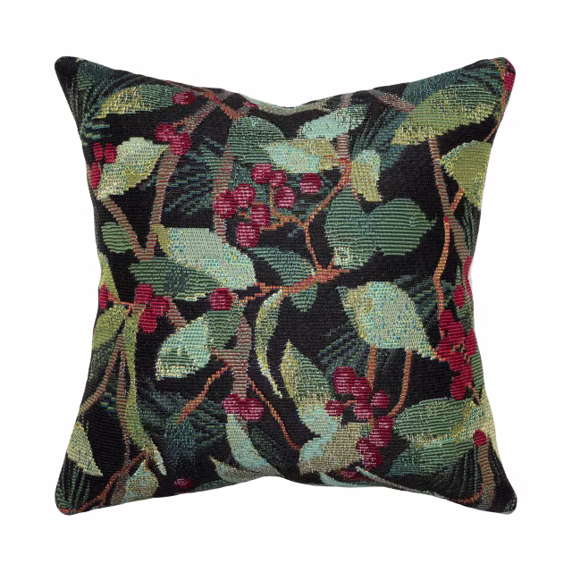 Trans-Ocean 18" x 18" Marina Holly Field Indoor/Outdoor Pillow