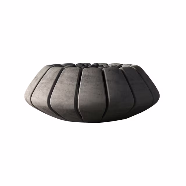 Prism Hardscapes Sunflower Round 48" Concrete Gas Fire Bowl Protective Cover