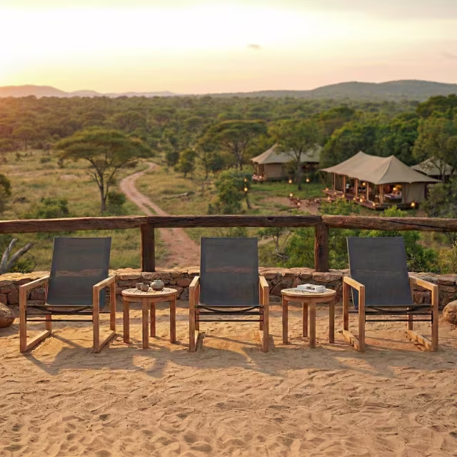 POVL Outdoor Calera 20" Teak Round Side Table