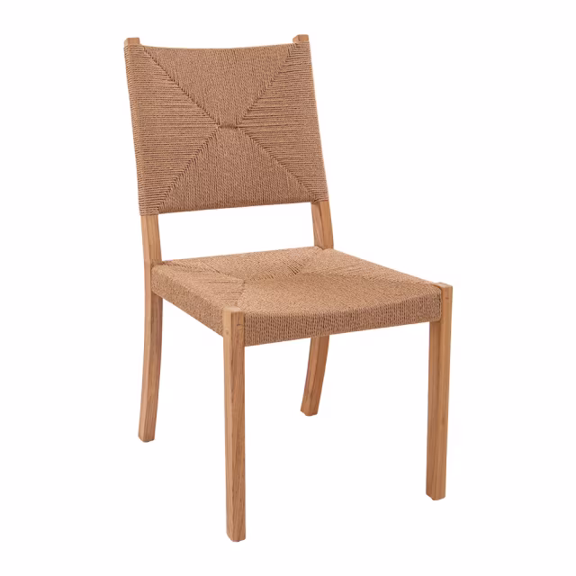 POVL Outdoor Calera Wicker Dining Side Chair
